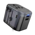 Univerzalni strujni adapter i USB punjač BOROFONE BAC12 Leader 3-port(1C2A), European EU/British UK/US US/Australian AUS