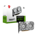 VGA MSI Gaming GeForce RTX 4060 VENTUS 2X WHITE 8G OC 8GB, 3xDP, 1xHDMI