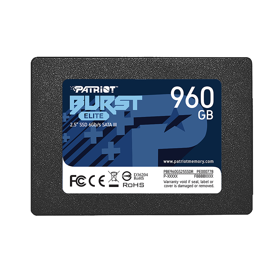 0136401_ssd-patriot-960gb-25-pbe960gs25ssdr SSD Patriot 960GB 2.5" PBE960GS25SSDR - Image 1