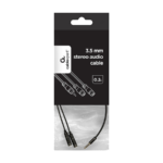 GEMBIRD audio adapter za slušalice 3,5mm 4pin to 2x 3,5 mm 3pin (mic/slušalice), 20cm CCA-417M - Image 3