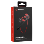 Slušalice sa mikrofonom gaming RAMPAGE RM-K36 PROUD 3.5mm Gaming Red In-Ear Headphone, dual Mic, Detachable long mic, 35238 - Image 5