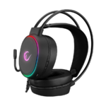 Slušalice sa mikrofonom gaming RAMPAGE ROGUE BLACK USB RGB Led Gaming Headset with Long flexible Microphone. In Line Control, 36162 - Image 4