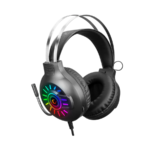 Slušalice sa mikrofonom gaming  RAMPAGE RM-K44 ZENGIBAR Black 7.1 Surround RGB Light Effect Gaming Headset with Flexivle long Microphone, 35129 - Image 4