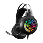 Slušalice sa mikrofonom gaming  RAMPAGE RM-K44 ZENGIBAR Black 7.1 Surround RGB Light Effect Gaming Headset with Flexivle long Microphone, 35129 - Image 6