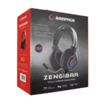 Slušalice sa mikrofonom gaming  RAMPAGE RM-K44 ZENGIBAR Black 7.1 Surround RGB Light Effect Gaming Headset with Flexivle long Microphone, 35129 - Image 7