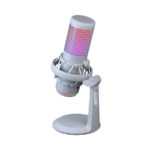 Mikrofon gaming RAMPAGE BEMOL RGB White Microphone with Shock Mount and Pop Filter for Gaming, Streaming, Podcasts, 41148 - Image 5