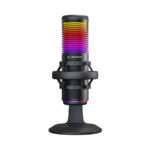 Mikrofon gaming RAMPAGE Bemol RGB Black Microphone with Shock Mount and Pop Filter for Gaming, Streaming, Podcasts, 41147 - Image 2