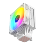 CPU hladnjak RAMPAGE OCTAGON C70 White 63CFM 12cm ARGB Temperature Display AM5/LGA1700 Compatible Air Cooled CPU Fan 41403 - Image 2