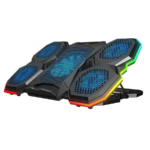 Postolje za notebook gaming RAMPAGE 9"-17" Addison Rampage AD-RC14 X-RANGER 10 Mode RGB 1*125mm 4*70mm Fan, 40505