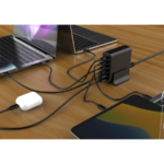 Power station USB brzi/quick punjač GEMBIRD, 6-port 75W GaN USB fast charger, black, Type-C, USB, TA-UC-2A4C-PD75-01-BK - Image 4