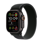 Apple Watch Ultra 2 49mm Black Titanium Case with Black Trail Loop MX4U3QA/A