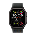 Apple Watch Ultra 2 49mm Black Titanium Case with Black Trail Loop MX4U3QA/A - Image 2