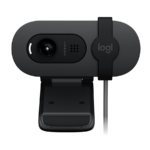 WEB camera LOGITECH Brio 100, USB Black, 1920x1080, 960-001585 - Image 2