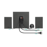 Zvučnici 2.1  SPEEDLINK GRAVITY LT 2.1 Subwoofer System, black, SL-820009-BK - Image 5