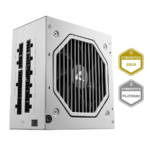 Napojna jedinica SHARKOON gaming Rebel P20 750W WHITE ATX 3.1, LLC+DC-to-DC, Fully-Modular, Cybenetics Gold