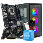 GNC GAMER VOYAGER i3-12100F, H610, 32 GB DDR4, 1TB NVMe, RTX 3060 12GB, PSU 650W, gaming kucište