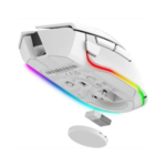 Miš Razer Basilisk V3 Pro - Ergonomic Wireless Gaming Mouse - White Edition - EU Packaging, RZ01-04620200-R3G1 - Image 2