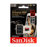 Micro SD SanDisk Extreme Pro 512GB 200MB/s A2  + SD adapter SDSQXCD-512G-GN6MA - Image 2