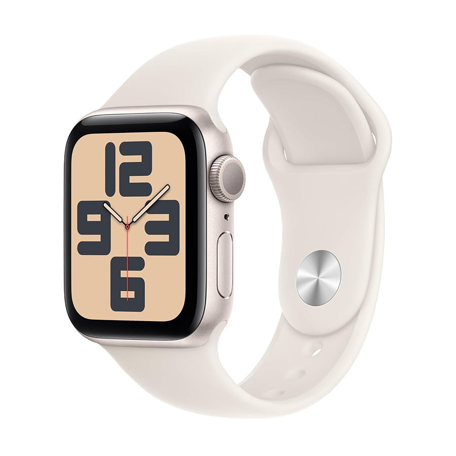 0137770_apple-watch-se-2024-mxev3lla-44mm-starlight Apple Watch SE 2024 MXEV3LL/A 44mm Starlight - Image 1