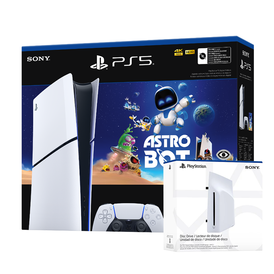 0137798_playstation-5-slim-digital-edition-d-chassis-playstation-disc-drive-astro-bot-vch-1000044336v2 PlayStation 5 Slim Digital Edition D chassis + Playstation Disc drive+ Astro Bot VCH 1000044336V2 - Image 1
