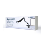 NOSAČ ZA MONITOR GEMBIRD MA-DA1-05, montaža na stol, (tilting, swivel), 17”-32”, up to 9 kg - Image 10