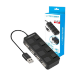 USB HUB ESPERANZA, 4 PORT USB 2.0 EA161