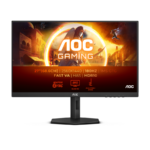 MONITOR AOC LED Q27G4XN 27" QHD 2560x1440 Fast VA 180Hz Adaptive Sync HDR 10 0.5ms 5000:1 300 cd/m2 2xHDMI 1xDP Full Ergonomic
