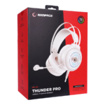 Slušalice sa mikrofonom gaming RAMPAGE RM-K30 THUNDER PRO white 7.1 surround - Image 7