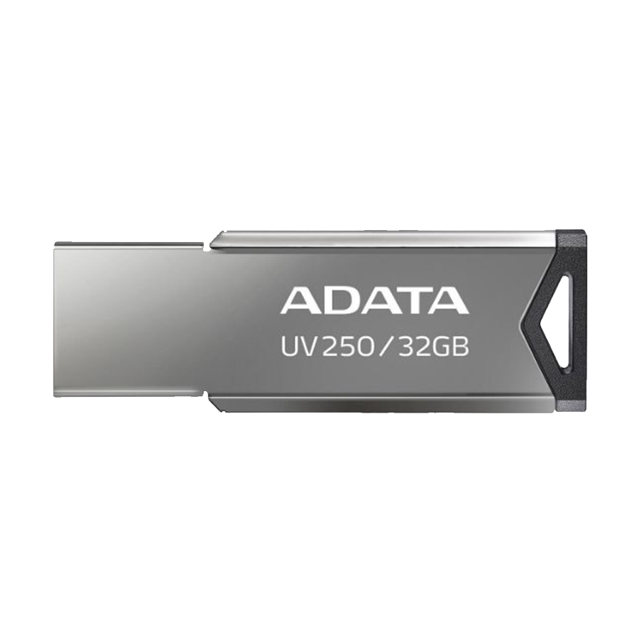 0138524_usb-memory-stick-adata-32gb-uv250-20-silver-metal-style-auv250-32g-rbk USB Memory stick Adata 32GB UV250 2.0 Silver Metal Style AUV250-32G-RBK - Image 1