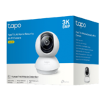 TP-Link TAPO-C230 Pan/Tilt AI Home Security Wi-Fi Camera, 3K 5MP (2880x1620), 2.4 GHz, Horizontal 360, Pan/Tilt, Smart AI Detection and Notifications - Image 3
