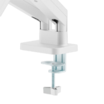 NOSAČ ZA DVA MONITORA GEMBIRD MA-DA2-06-W, montaža na sto, 17" up to 32", up to 10 kg, white - Image 3