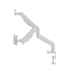 NOSAČ ZA DVA MONITORA GEMBIRD MA-DA2-06-W, montaža na sto, 17" up to 32", up to 10 kg, white - Image 4