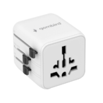 Univerzalni strujni adapter za sve zemlje GEMBIRD, 20 W, white, TPA-INT-01-W - Image 2