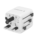 Univerzalni strujni adapter za sve zemlje GEMBIRD, 20 W, white, TPA-INT-01-W - Image 5