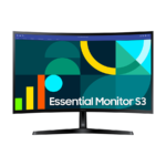 MONITOR Samsung 27” Zakrivljen  FHD S3; LS27D366GAUXEN 1920x1080 100Hz 250cd VA 4ms 3000:1 1800R HDMI VGA LS27D366GAUXEN
