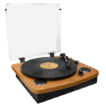 Gramofon Mikado Nostalgia MN-P235 VOYAGER Turntable Wooden USB-BT 3.5mm AUXIN, 35717 - Image 3