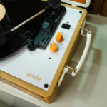 Gramofon UMIE Vintage UM-P353 Turntable Music Box with Bluetooth and 3.5mm AUXIN & RCAO Support, 37925 - Image 7