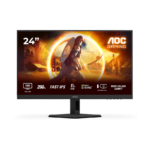 MONITOR AOC Gaming 24G4HRE 24" (23.8") Fast IPS, 1920x1080, 200Hz, 0.5ms MPRT (1ms GtG), 300 cd/m2, 1000:1, Adaptive Sync, G-Sync Compatible, HDR10, 2