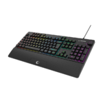 Tastatura gaming RAMPAGE KB-GX65 SIMULA USB RGB illuminated 4 Macro-key English Layout wrist-supported, 42183 - Image 3