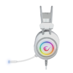 Slušalice sa mikrofonom gaming RAMPAGE RM-K19 RAGING PLUS White USB 7.1 Surround RGB LED Gaming Headset with Microphone, 40176 - Image 2