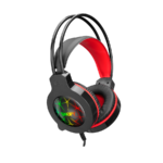 Slušalice sa mikrofonom gaming Snopy SN-GX7 CRAZY Black USB Led Microphone Headset, 31380 - Image 2