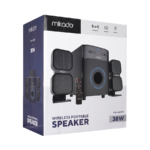 Zvučnici 2.1 gaming Mikado MD-360BT 2 1 38W BT/AUX/USB/FM/LED Display Multimedia Speaker, 36904 - Image 5