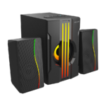 Zvučnici 2.1 gaming Mikado MD-254 2 1 25W (5W*2 15W) USB SD FM FM Bluetooth supported RGB sound system, 40116 - Image 2