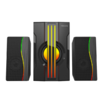 Zvučnici 2.1 gaming Mikado MD-254 2 1 25W (5W*2 15W) USB SD FM FM Bluetooth supported RGB sound system, 40116 - Image 3