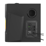 Zvučnici 2.1 gaming Mikado MD-254 2 1 25W (5W*2 15W) USB SD FM FM Bluetooth supported RGB sound system, 40116 - Image 5