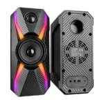 Zvučnici 2.0 gaming RAMPAGE RMS-X5 2.0 Black Multimedia Gaming USB Speaker, 39545 - Image 3