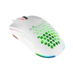 Miš gaming RAMPAGE BLINK White 7 Macro Keys RGB 12800 DPI, 40073 - Image 5