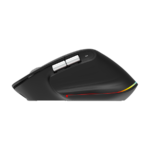 Miš Everest SMW- 178 Handy 2in1 Bluetooth 2,4GHz Black Rechargeable 4000 DPI Horizontal/Vertical Wheel Ergonomic RGB Mouse, 41042 - Image 5