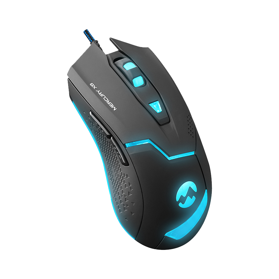 0139404_mis-gaming-everest-mercury-x8-usb-black-6d-optical-gaming-mouse-18296 Miš gaming Everest Mercury X8 Usb Black 6D Optical Gaming Mouse, 18296 - Image 1