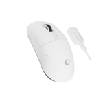 Miš gaming RAMPAGE  Zenith Bt Wired 2.4g White Wireless Paw3395 Nordic 52833 MCU, 41652